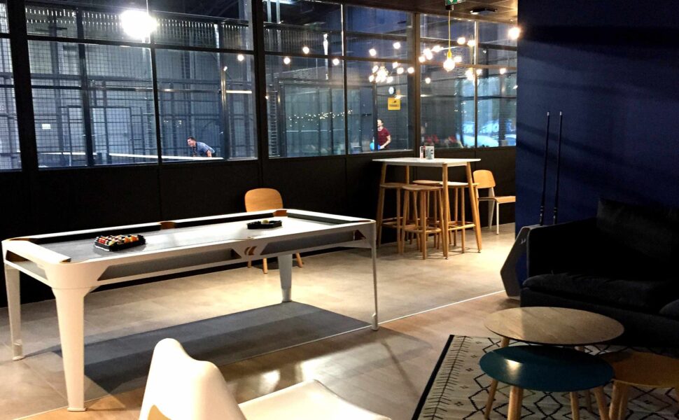 Réaménagement salle de sport raquette padel à Mondeville
