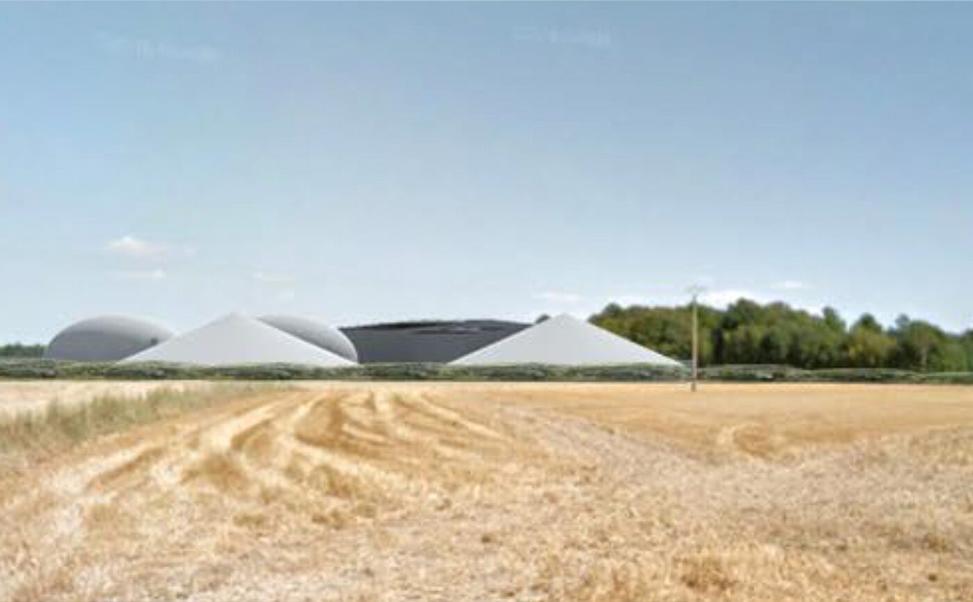 Réalisation batiment agrimethane 13 architecture