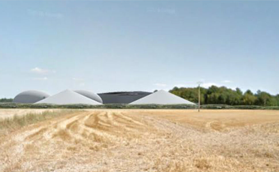 Réalisation batiment agrimethane 13 architecture