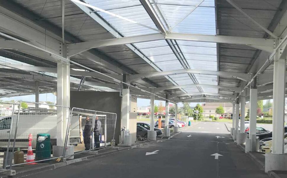 Lisieux Distribution parking
