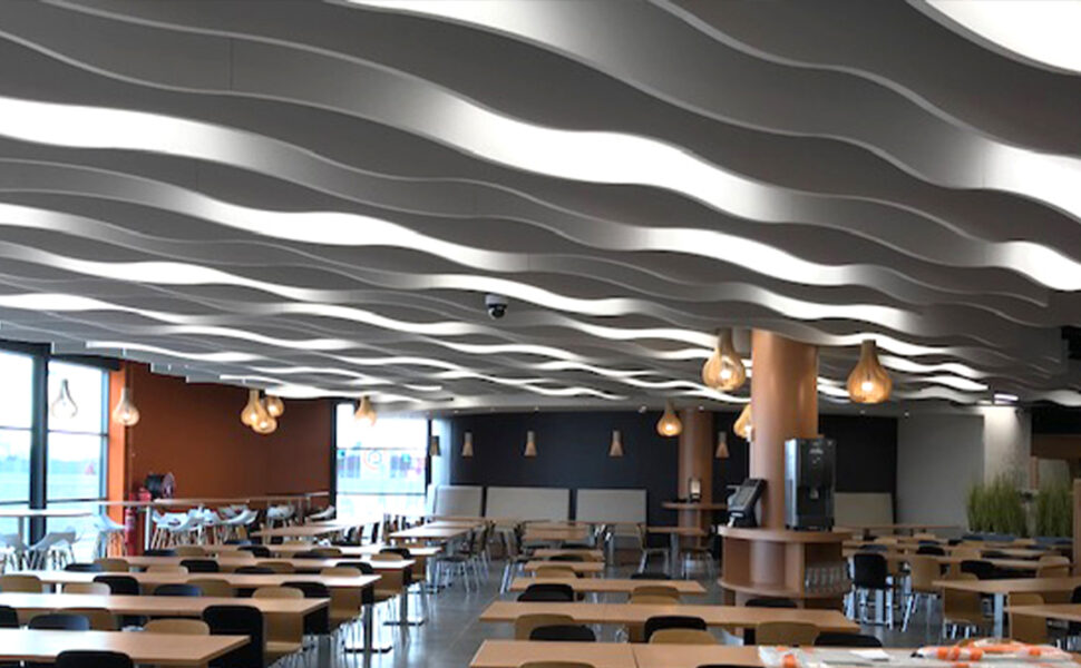 Vue intérieur d'un HYPERMARCHE E.LECLERC