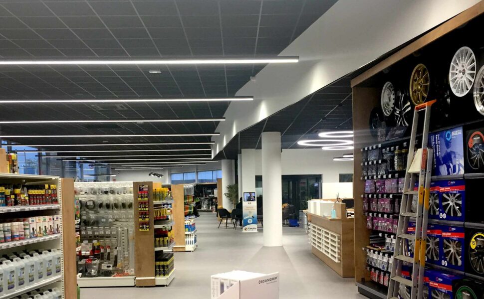 Réaménagement d’un Centre auto E. LECLERC