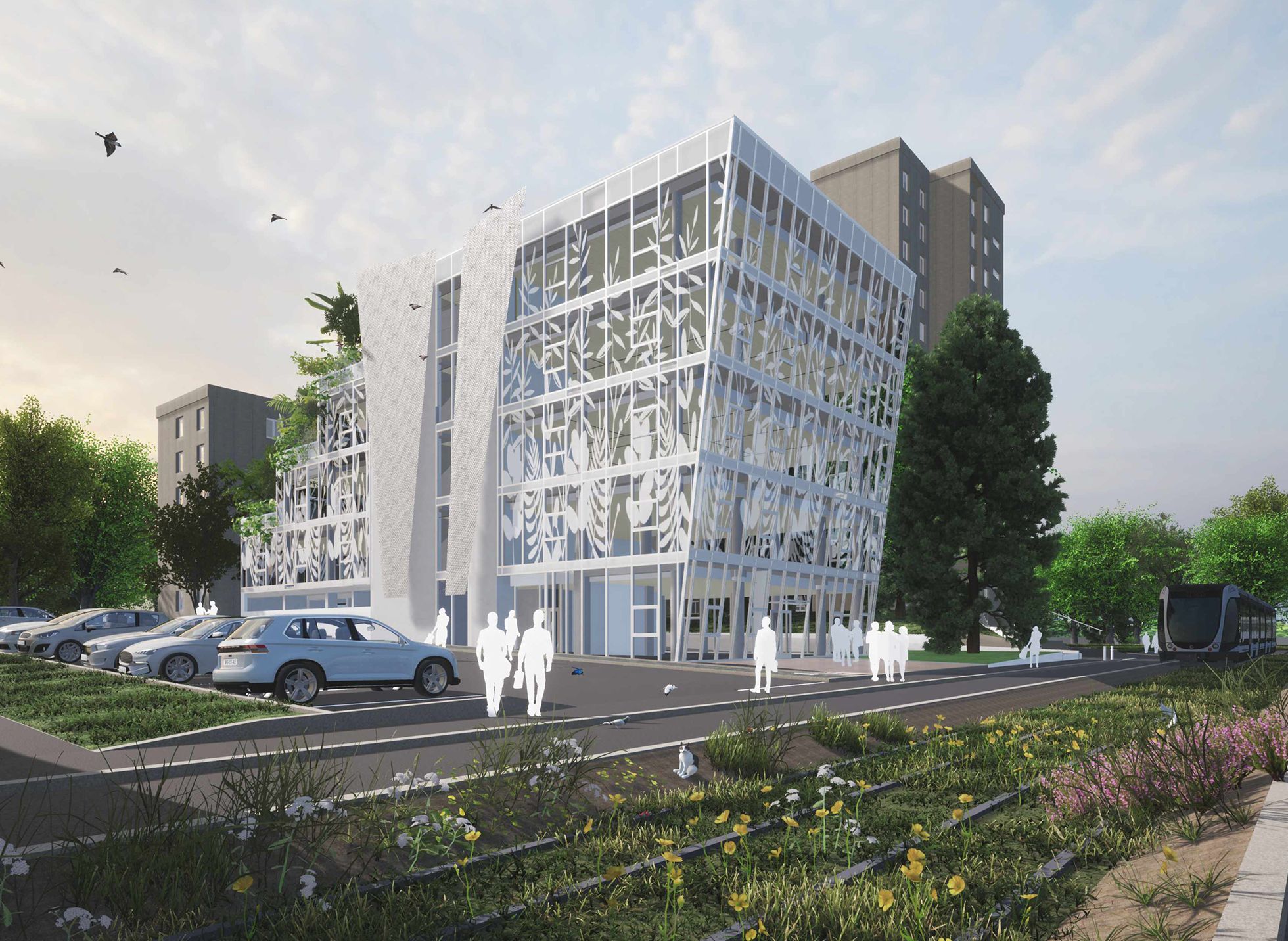 Création d’un pôle tertiaire Hérouville-saint-clair