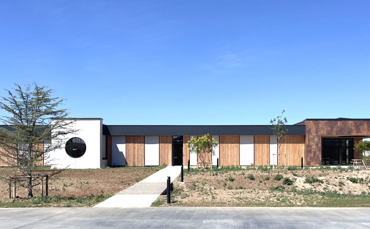 Chantier création atelier et bureaux Rougier Mondeville